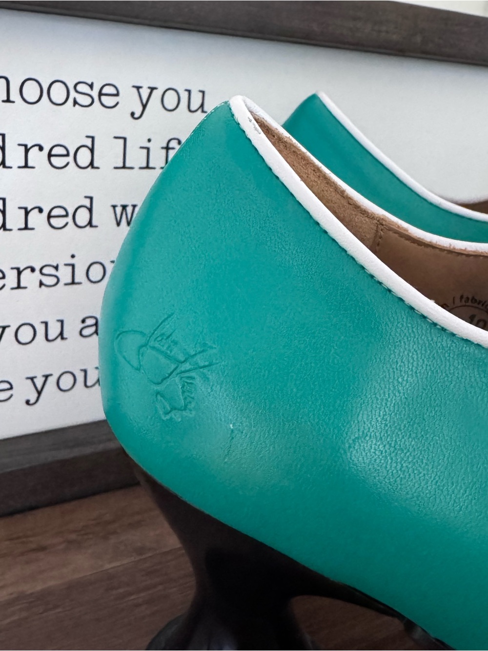 FLUEVOG Lolly - Green Shoes - Picture 5 of 9